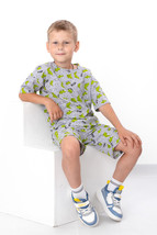 Boys’ Summer Set (T-Shirt + Shorts) – Breathable Knit &amp; Fun Print, Summe... - $42.30+