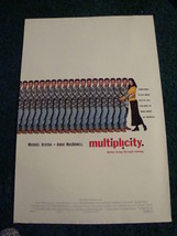 MULTIPLICITY - MOVIE POSTER WITH MICHAEL KEATON AND ANDI MACDOWELL - $20.00