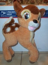 Walt Disney BAMBI 12&quot; plush stuffed toy Rare Vintage - £37.78 GBP