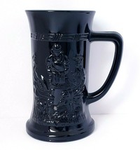 Indiana Glass Tiara Black Mug German Beer Stein Tavern Men - $15.27