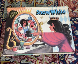 snow white 1977 all action treasure hour pop up book - $47.99