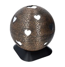 Urn with hearts sphere urn for loved one Memorial cremate urn for adult art urn - £235.74 GBP+