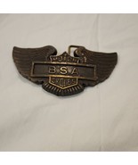 BSA Motorcycle Promo Belt Buckle Biker Wings Motor Cycles Vintage 70s - £15.29 GBP