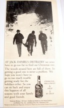 1982 Ad Jack Daniels Tennessee Whiskey by Jack Daniel&#39;s Distillery - £6.40 GBP