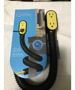 Quirky Prop Power Pro Wrap Around 9-Foot Extension Cord Black 3 Plugs - $470.27 MXN
