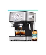 Gevi - 2-in-1 Smart Espresso Coffee Maxhine Brewer /Frother GECME403L-U - $49.50