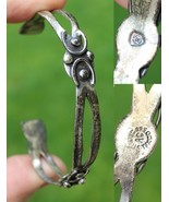 antique vintage Taxco Sterling Silver signed Bracelet Mexico ESTATE SALE! - €85,59 EUR
