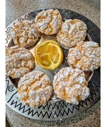 Orange Crinkle Cookies. Homemade.  ONE Dozen. Approx 2.5&quot; Each - €11,04 EUR