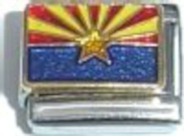 Arizona State Flag Italian Charm - $8.88