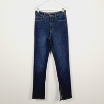 Anthropologie- BNWT - Pilcro The Split Straight Jeans - W28 - RRP £115 - $47.76