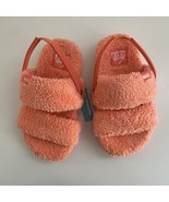 Reef Kids Little Beach Bum Vista Faux Fur Lining Coral Sandals Shoes 7/8... - £16.84 GBP