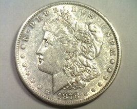 1878 Reverse Of 1879 Morgan Silver Dollar About Uncirculated Au Nice Original - £103.54 GBP