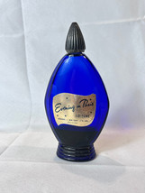 Vtg Evening In Paris Bourjois 4 Oz Cobalt Blue Glass Cologne Bottle Some In It - £23.69 GBP