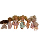 2 - 1976 Baby Kelly Barbie Doll 5&quot; Blond Hair Blue Eyes and More Lot of ... - $366.91 MXN