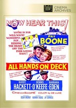 All Hands On Deck DVD (1961) Pat Boone, Budy Hackett, Barbara Eden Norman Taurog - £51.90 GBP
