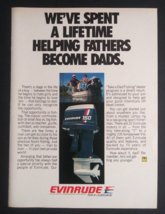 1979 Evinrude Outboard Boat Motor Fathers Dad Vintage Magazine Cut Print Ad - £6.29 GBP