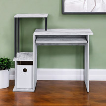 37&quot; Antiqued White Computer Desk - $327.31 CAD