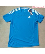 New Adidas All Sports RESPONSE Light Blue White Design Sz M - $34.28 CAD