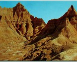  Bad Lands National Monument South Dakota SD UNP Chrome Postcard H10 - $2.92