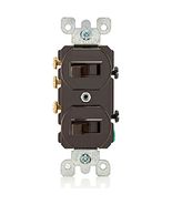 Leviton 5241 15 Amp, 120/277 Volt, Duplex Style Single-Pole/3-Way Ac Com... - €20,55 EUR
