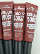 5X Essence Colour Boost Mad About Matte Liquid Lipstick Magnetic Gloom #9 Maroon - $16.99