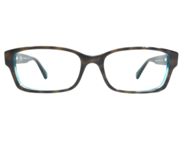Coach Eyeglasses Frames HC 6040 5116 Dark Tortoise/Teal Blue Full Rim 52... - $44.54