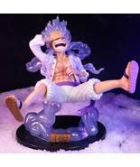 One Piece Action Figure Luffy Gear 5 Sun God Luffy Nika Box Set 17CM - £41.42 GBP