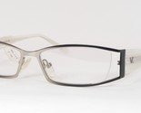 Valmassoi Vl199 C2 Argent / Noir Unique Rare Lunettes Monture 51-15-135 - $66.31