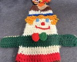 Vintage Scary Clown Hand Puppet. Hand Crafted - £19.35 GBP