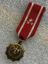WWII, 1941-1942, PHILIPPINE DEFENSE MEDAL, MINIATURE MEDAL, MILITARY AWARD - $15.00