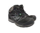 HELLY HANSEN Men&#39;s Aluminum Toe Comp Plate Mid-Cut Safety Boots Black/Ca... - $47.49