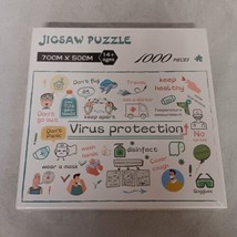 Virus Protection Jigsaw Puzzle 1000 Pcs New in Sealed Box - $18.95