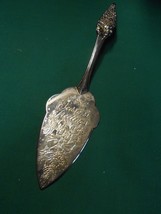 Great Collectible Silverplate CAKE  SERVER  &quot;Seasons Greetings&quot; - £10.04 GBP