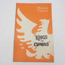 Vintage Theater Program Kings and Clowns Phoenix Theatre April 1978 - £12.41 GBP