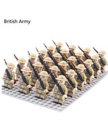 WW2 Military War Soldier Figures Bricks Kids Toys Gifts British Army 2 - £13.21 GBP