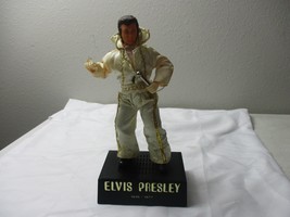 Vintage 1977 Elvis Presley Solid State Portable AM King Rock Doll Figure Radio - £23.64 GBP