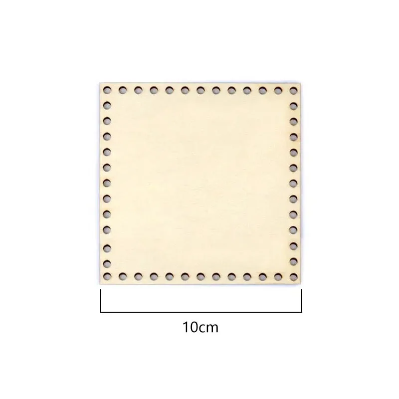 Crochet Basket Base 10/15/20/25cm Unfinished Blank Cross Stitch -2mm squ... - €3,17 EUR