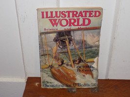 Vintage October 1917 Illustrated World Magazine - $369.07 MXN