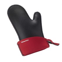 Kitchen Grips 11&quot; Large Chef&#39;s Oven Mitt - Black / Red - €23,01 EUR