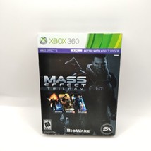 Mass Effect Trilogy (Microsoft Xbox 360, 2012) CIB Complete w/Manual! 5 Disc&#39;s!  - £13.41 GBP