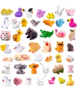 45 Pcs Mini Resin Animals Miniature Animal Figurines Tiny Figurines... - €10,19 EUR