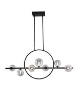 New Housemark Luna 8-light LED Island Pendant Light, Black Finish 171862... - $1,844.22 MXN
