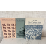 1900 1910 1920 Federal Population Census Books National Archives Trust F... - $53.60