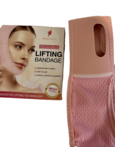 Reusable Chin Lifting Strap Bandage Innovative Lifting Technology Pink NEW - $14.00