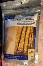 C.E.T. HEXtra Oral Hygiene Chews for Petite Dogs 11 lbs. and Under 8.4 oz. - £8.99 GBP