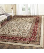 SAFAVIEH Lyndhurst Collection 9&#39; x 12&#39; Ivory/Red LNH331A Traditional Ori... - £292.51 GBP