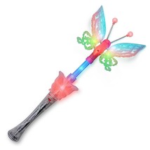 Crystal LED Butterfly Wand 6.5cm Transparent Wings LED Light - €26,16 EUR