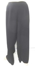 Tahari Womens 12 Black Pants Slacks Side Zip - $20.09