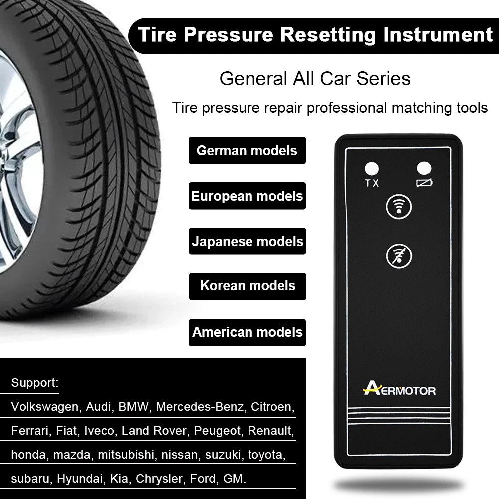 AERmotor Universal TPMS Reset V2 Terminator Auto Tire Pressure Monitor Sensor Fo - £89.44 GBP