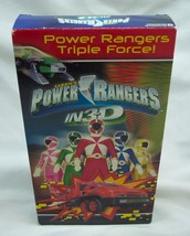 Mighty Morphin Power Rangers Triple Force In 3-D Vhs Video 2000 - £11.64 GBP